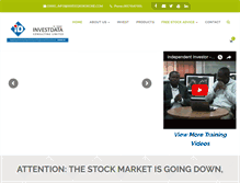 Tablet Screenshot of investdataonline.com